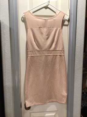 Forever 21 Sleeveless Light Blush Pink Sheath Dress